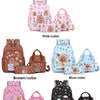 Capybara Cartoon Backpack Set for Kids