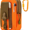 Heavy-Duty Tactical Utility Pouch with MOLLE Straps & Carabiner