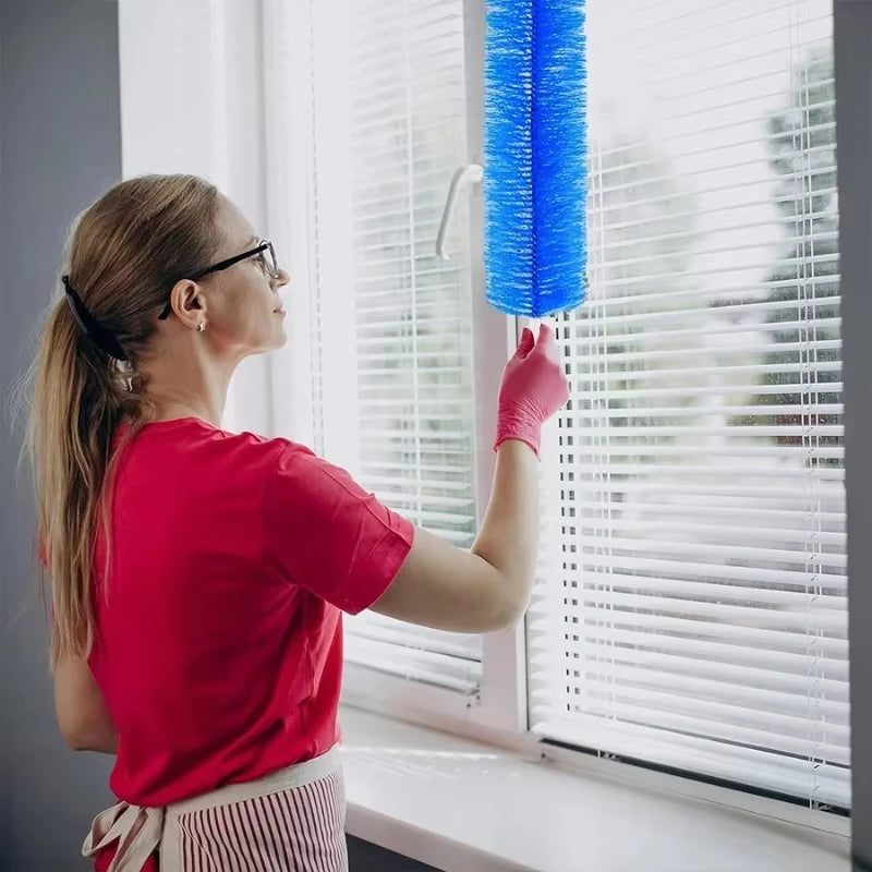 Multifunctional Bendable Dusting Brush for Fans, Blinds & Screens