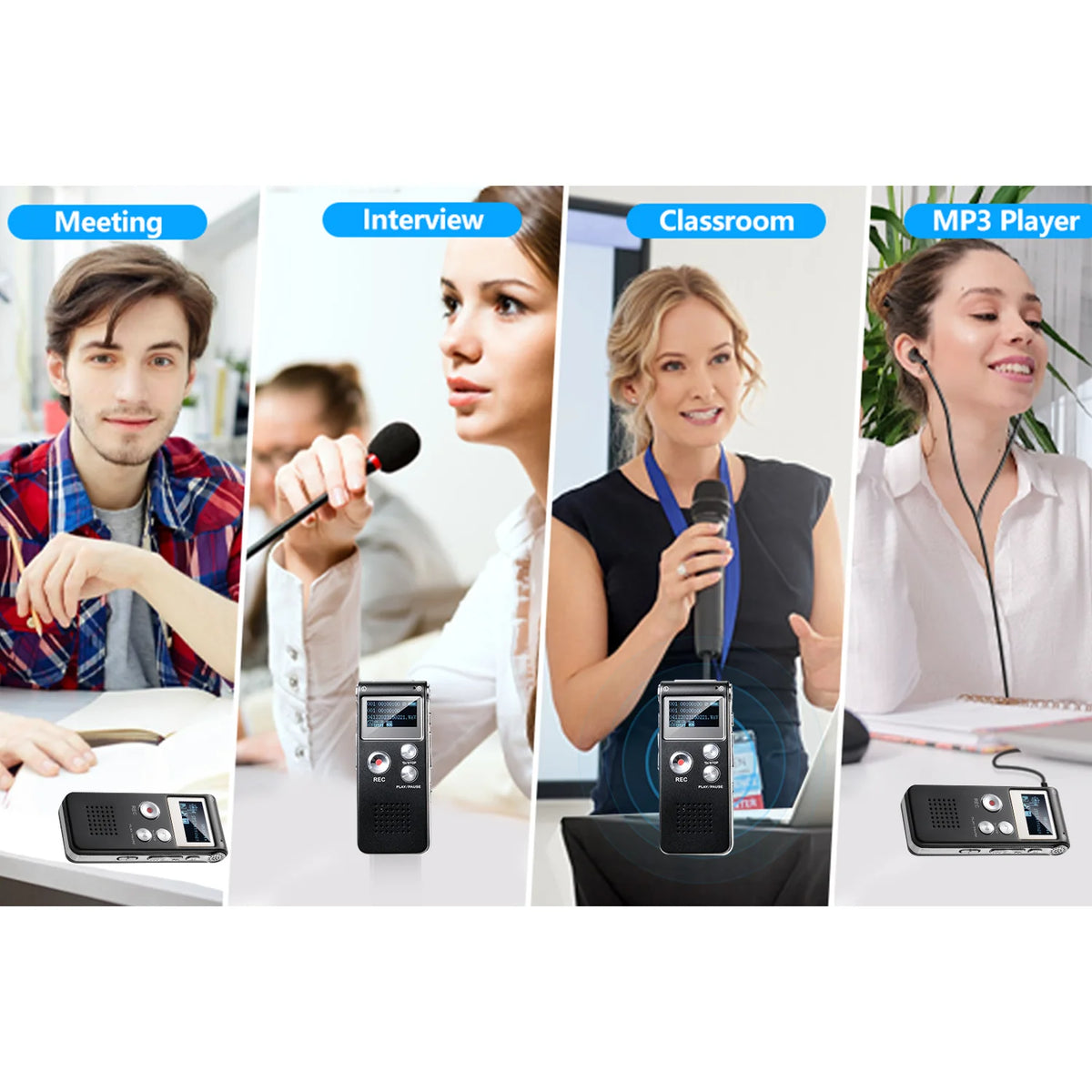 High-Quality Digital Voice Recorder