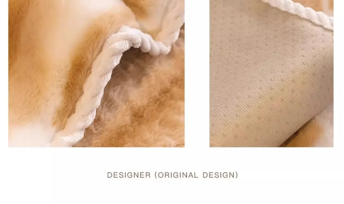 Cozy Anti-Slip Sofa Cover with Plush Fleece for L-Shaped and Standard Sofas