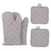 Heat Resistant Kitchen Gloves – 4-Piece Set for Baking, Grilling & Cooking