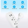 Rotating Wall Plug Extender with Adjustable Length and USB Ports