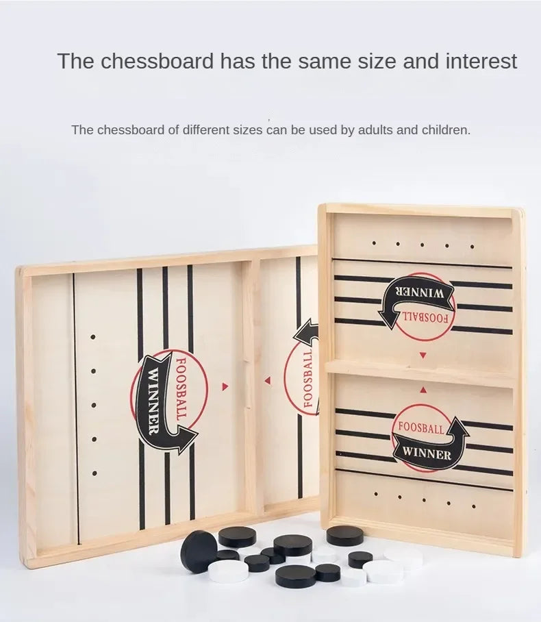Fast-Sling Puck Board Game for Kids and Families