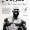UFC Fighter Canvas Wall Art - MMA Boxing Poster for Gym & Man Cave Decor