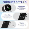Portable Handheld Turbo Fan with Digital Display
