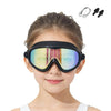 Kids Anti-Fog Swim Goggles with Nose Clip & Earplugs