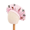 Butterfly Print Satin Sleep Cap for Kids
