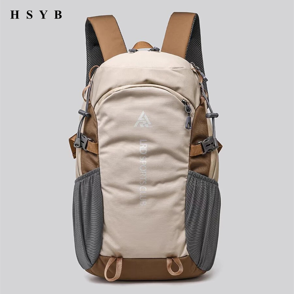 40L Water-Resistant Hiking Backpack with Ventilated Back Panel