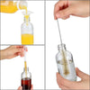 Mini Clear Glass Bottles with Lids for Potions, Shots & Essential Liquids