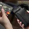 Aluminum Pop-Up Card Case Wallet with RFID Blocking