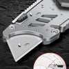 Folding Utility Knife with Replaceable Blade and Safety Lock