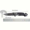 Stainless Steel Folding Pocket Knife for Outdoor Adventures