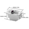 Infiniti LED Door Projector Lights with Logo
