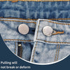 Metal Waistband Extender Buttons for Jeans and Pants