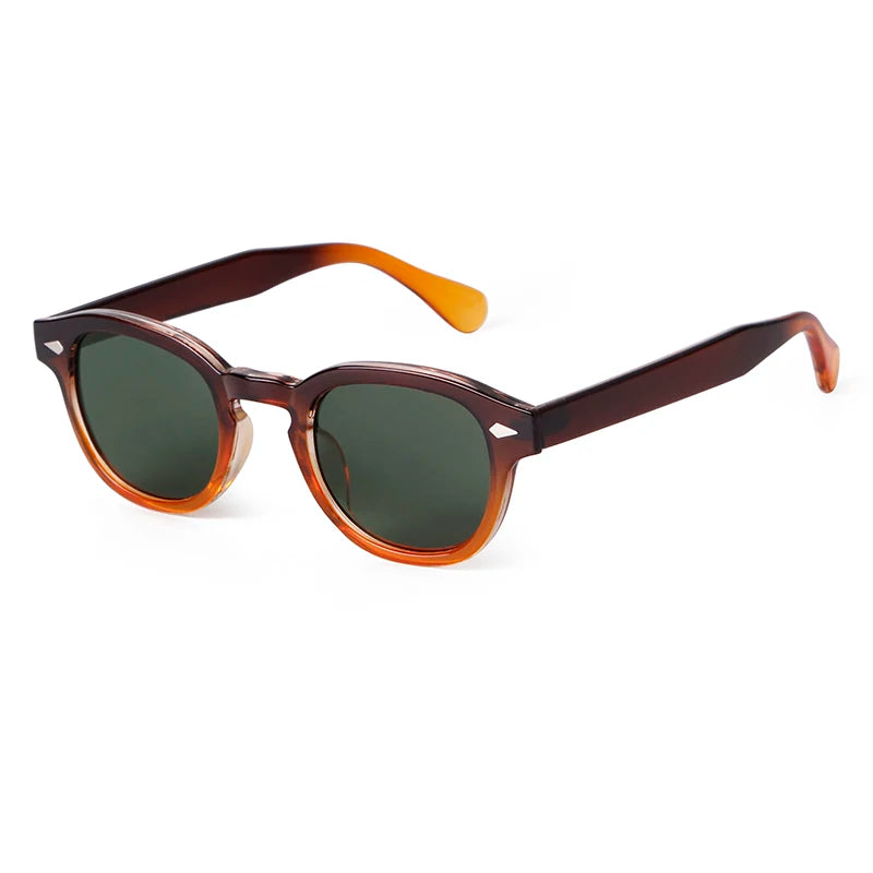 Retro Tortoise Shell Square Sunglasses