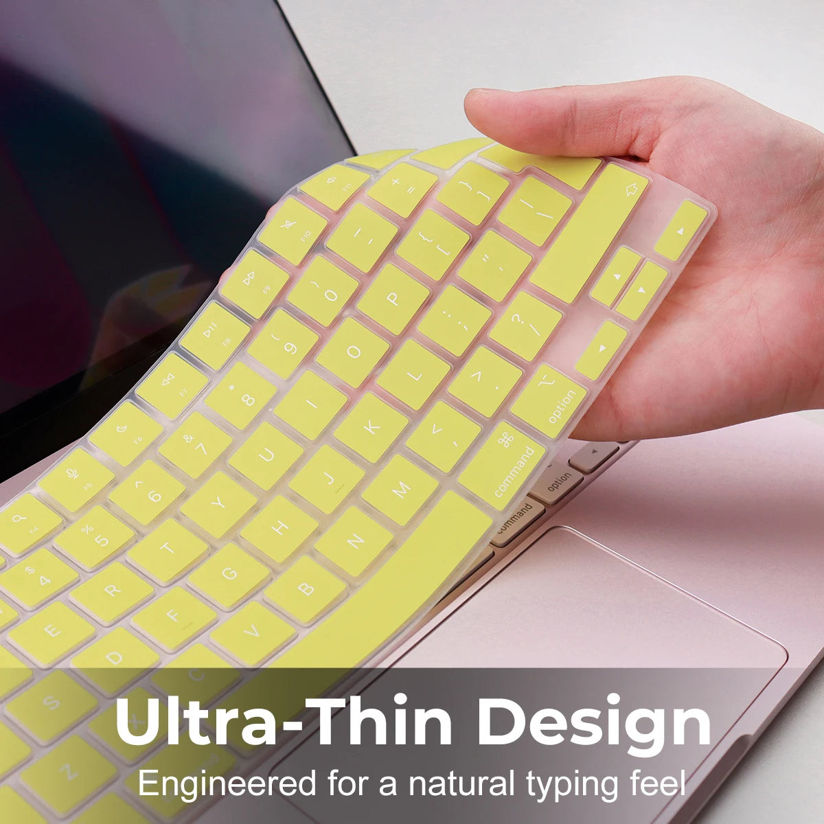 Silicone Keyboard Cover for MacBook Neo 13-inch (2026, EU Layout)