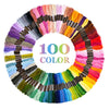 Multicolor Embroidery Floss Thread Assortment for Cross Stitch, Sewing & DIY Crafts
