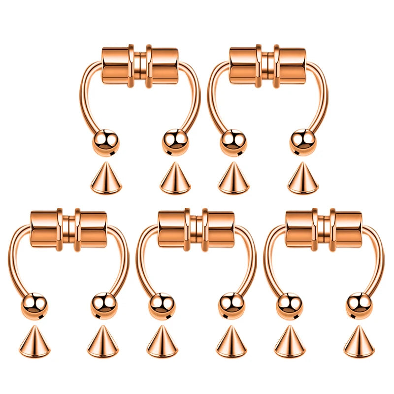 Aro de Septum Magnético sin Perforación