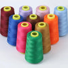 Solid Color Polyester Sewing Thread Spools (3000 Yards Each)