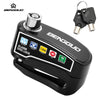 Motorcycle Disc Brake Lock with 110dB Alarm