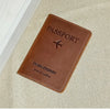 RFID-Blocking Leather Passport Holder