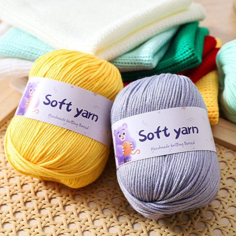 Soft Acrylic Yarn Balls for Knitting – 300g