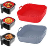 Reusable Square Silicone Air Fryer Liners
