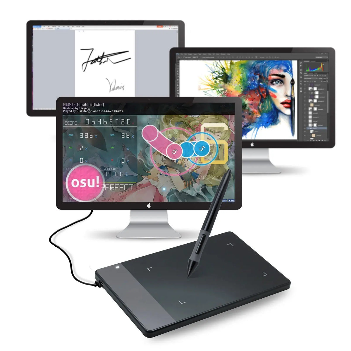 HUION Inspiroy H420 Ultra-Slim Graphics Drawing Tablet