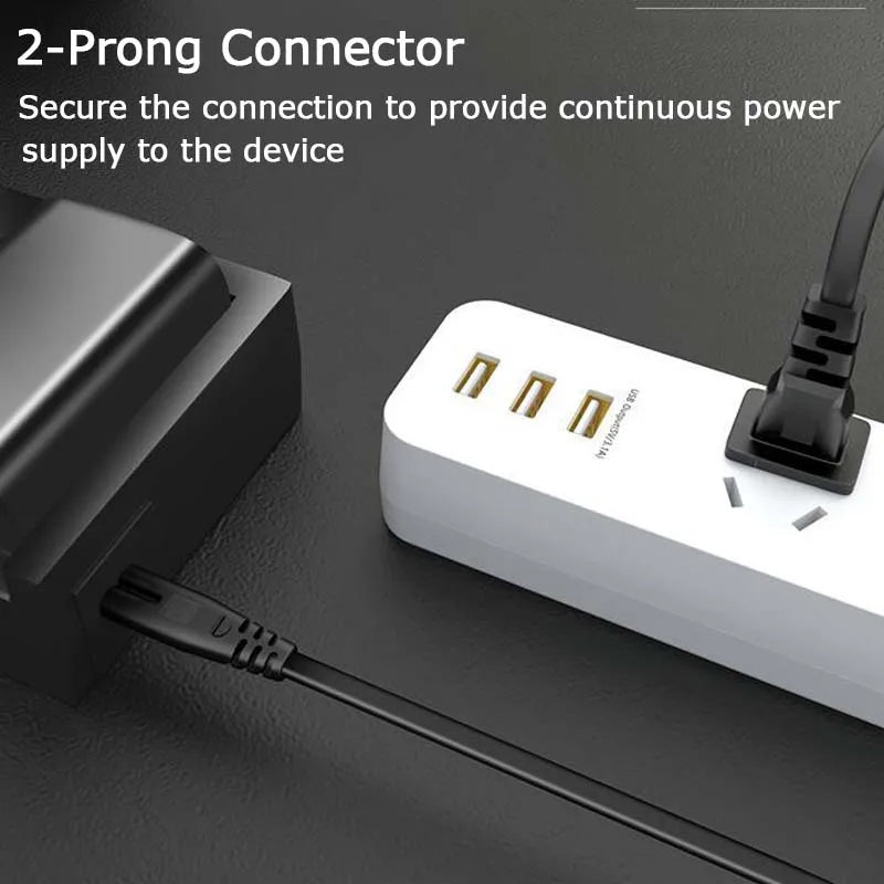 2-Prong US Power Cord (1.5m, AC 250V/10A)