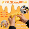 Slow-Rising Cheese Block Squishy Toy