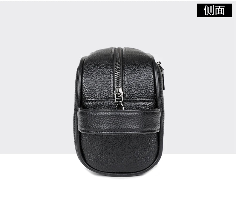 Men's PU Leather Casual Crossbody Clutch Bag