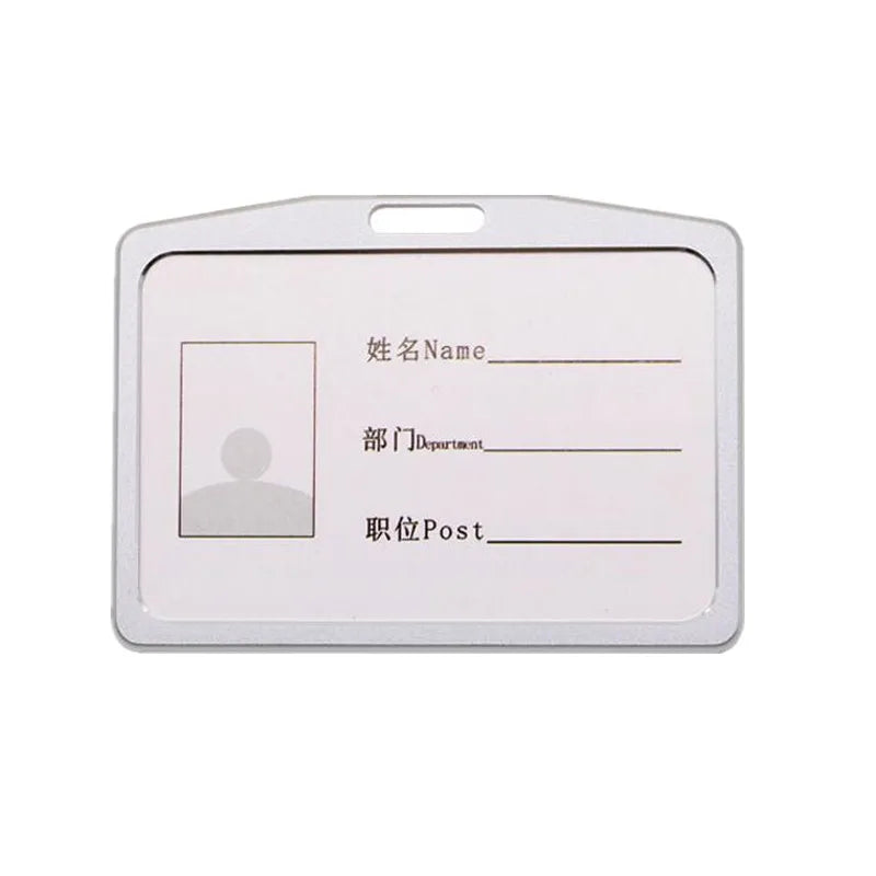 Slim ID Badge Holder with Lanyard