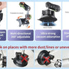 A multi-directional 360 degree suction cup phone mount for holding a phone on car windshields and dashboards.
