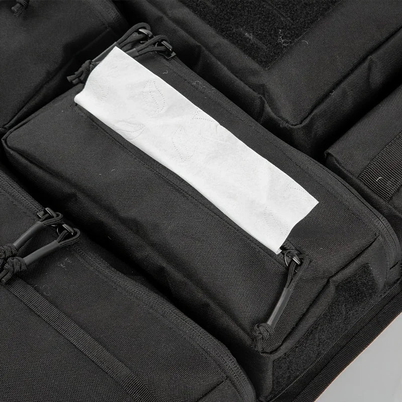 Car Rear Seat Organizer with Hanging Storage
