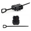 Black BX Bey Series Ripcord Launcher with a handle and launcher rod.