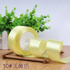 Silk Satin Ribbon Roll for Gift Wrapping, DIY Crafts, and Party Decor