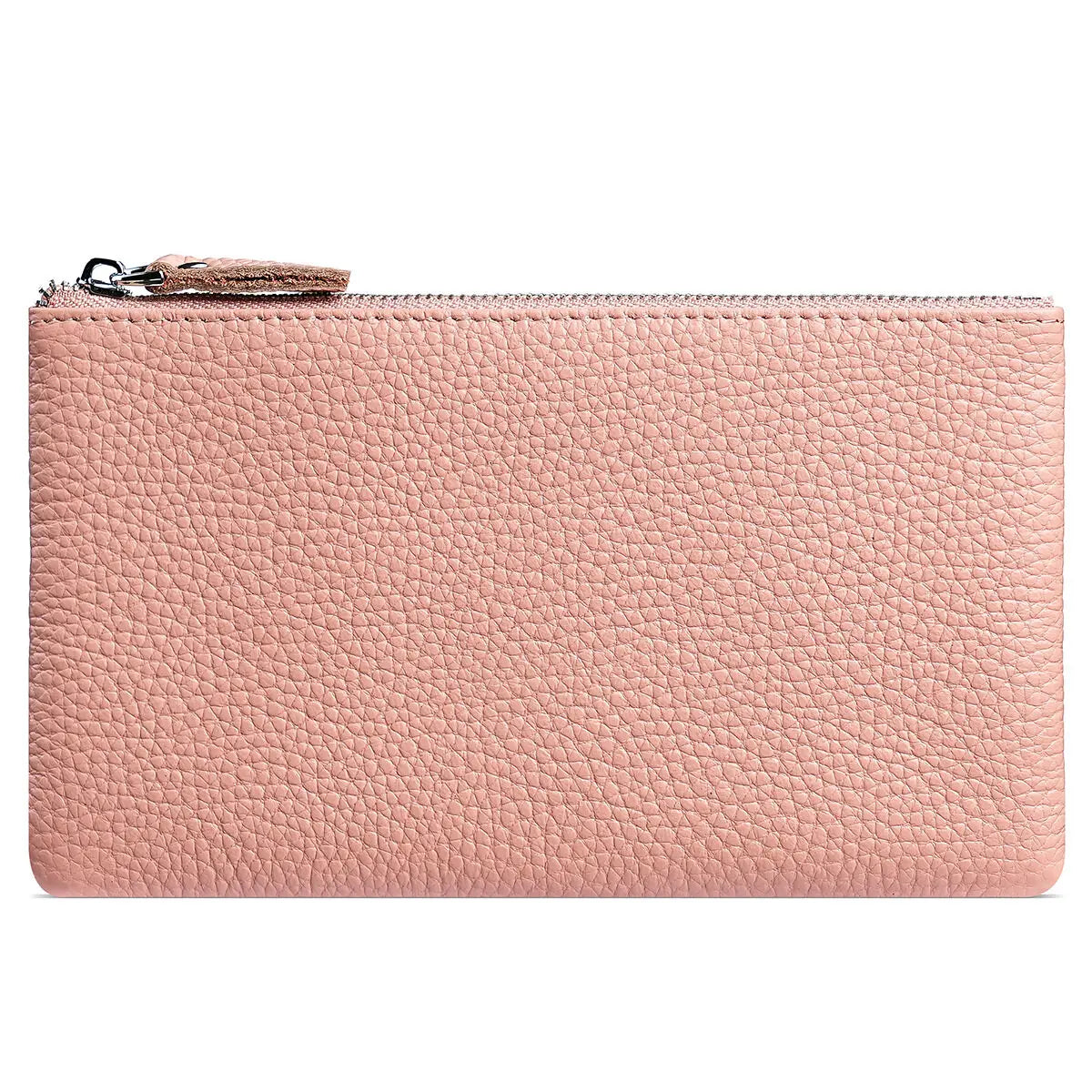 Genuine Leather Wristlet Clutch Wallet with Phone Pocket