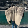 Men's Vintage Fringe Cape Coat