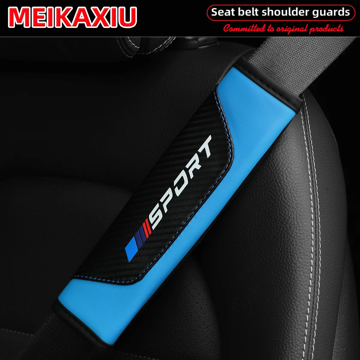 Carbon Fiber Seat Belt Shoulder Pad Cover