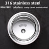 316 Stainless Steel Insulated Food Jar with Foldable Spoon