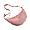 Nylon Crescent Crossbody Bag for Women