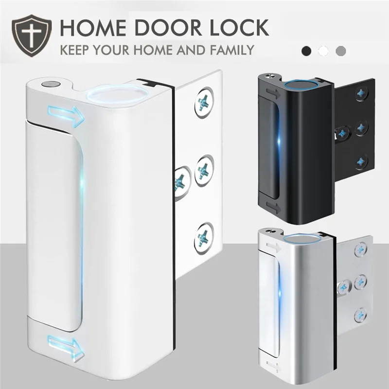 Heavy-Duty Door Reinforcement Lock