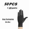 Heavy-Duty Black Nitrile Disposable Gloves (Latex-Free)