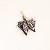 Chic Silk Bow Keychain with Ribbon Charm