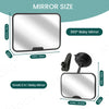 2-in-1 Car Seat Mirror Set for Infants