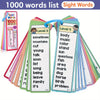 Sight Words Flash Cards for Kids – 1000 Double-Sided Learning Cards