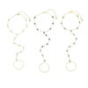 Colorful CZ Link Chain Bracelet