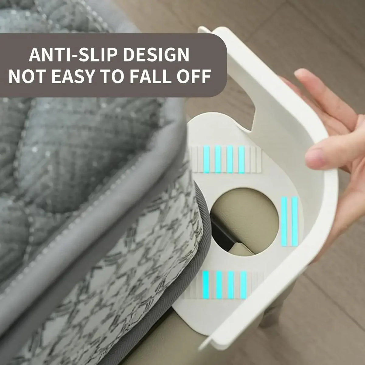 Heavy-Duty Mattress Sheet Straps with Non-Slip Clips (4-Pack)
