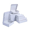 Set of 10 Natural Kraft Cardboard Boxes for Gifts & Storage